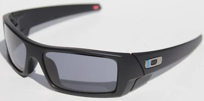 OAKLEY Gascan Sunglasses THIN BLUE LINE Matte Black/Grey OO9014-11 Police NEW - Image 1 of 4
