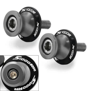 8mm Swingarm Spools Slider Swing Arm Stand For BMW S1000R S1000RR 2014-2018 - Picture 1 of 5