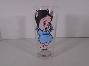 1973--LOONEY TUNES PETUNIA PIG--PEPSI PROMO GLASS (LOOK) COLLECTOR SERIES - Picture 1 of 4