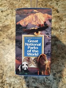 Readers Digest Great National Parks of the World, VHS 3 Tape Box Set - Picture 1 of 10