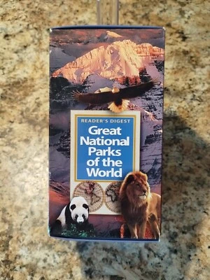 Readers Digest Great National Parks of the World, VHS 3 Tape Box Set - Image 1 of 4