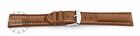 Wrist Watch Band Pin Buckle Leather Grained Light Brown 18 20 22 24mm New