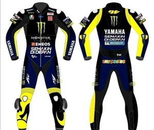 New Man _Motorbike/ Racing Customize /orginal cowhide leather Motorcycle suit - Picture 1 of 6
