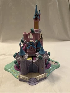 Vintage 1995 Bluebird Polly Pocket Cinderella verzaubertes Schloss Spielset Disney wie abgebildet - Bild 1 von 24