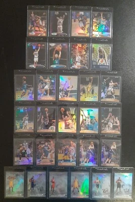 1998-99 & 1999-00 & 2007-08 TOPPS STADIUM CLUB CHROME REFRACTOR LOT (BASKETBALL) - Image 1 of 4