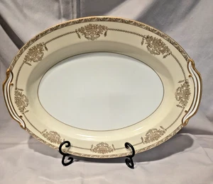 Plato grande ovalado Noritake China Penélope #4781 16" - Imagen 1 de 2