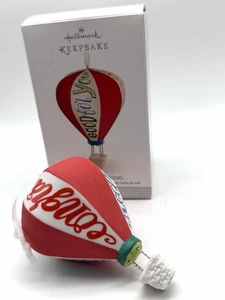 Hallmark Porcelain Ornament Congratulations Good For You Hot Air Balloon 2016 - Picture 1 of 6