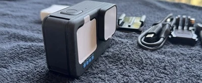 GoPro HERO12 Waterproof Black Action Camera w/ Battery, Cable & Mounts- NEW