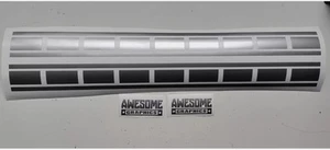 Kenny Roberts Style, Metallic Silver,(Straight) Racing Checks Laguna, 30 colours - Picture 1 of 2