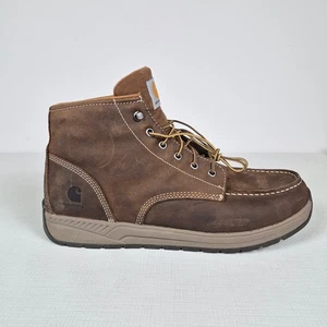 CARHARTT CMX4023 Lightweight Wedge Moc Toe Chukka Men's Size 14 Wide Oil Tanned - Picture 1 of 14