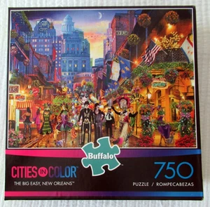 Buffalo Games The Big Easy, New Orleans 750 pc jigsaw NEW sealed - Picture 1 of 3