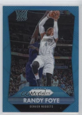2015-16 Panini Prizm Light Blue Prizm /199 Randy Foye #133 - Image 1 of 2
