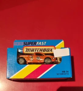 Vintage Matchbox MB 54 '62 Corvette car - Picture 1 of 3
