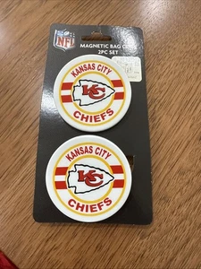 NFL Kansas City Chiefs clip magnetica per borsa (nuova) souvenir - Foto 1 di 5
