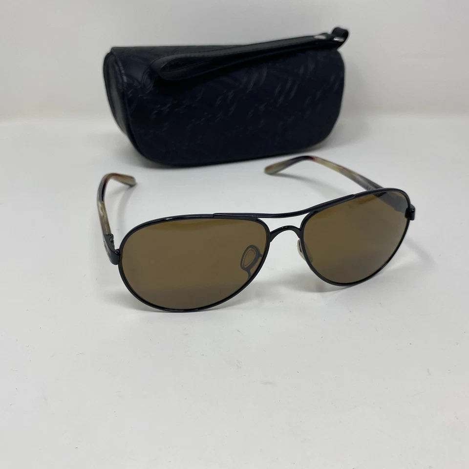 Oakley Tie Breaker Pulido Negro Prizm Tungsteno LENTE MARRÓN OO4108-18 CON ESTUCHE Foto 1 de 4