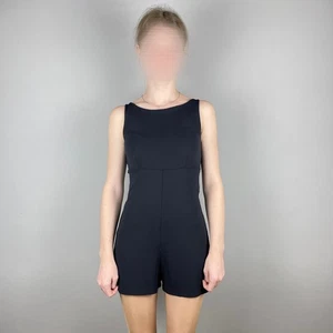 Agnès B. dunkelblauer ärmelloser Damen-Overall aus Nylon - Größe 1 / S - Bild 1 von 7