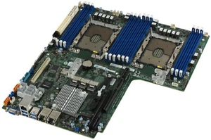 MAINBOARDS SUPERMICRO X11DDW-NT DUAL LGA3647 12xDDR4 Intel® C622 31.24 x 34.04 - Bild 1 von 2