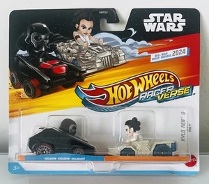 2024 Hot Wheels Racer Verse KYLO REN & REY Star Wars NEW - Picture 1 of 2