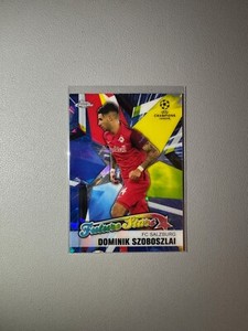 2020-21 Topps Chrome Sapphire UEFA DOMINIK SZOBOSZLAI Future Stars TOPLOADED