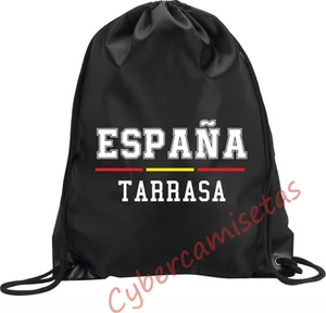 MOCHILA BOLSA SACO TARRASA BOLSO GIMNASIO BOLSA DEPORTE ESPAÑA MODELO 1 - Imagen 1 de 1