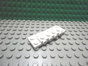 Lego 1 White 2x6 plate front grill with studs car truck - Picture 1 of 1
