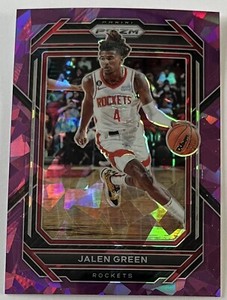 2022-23 Panini Prizm Jalen Green Purple Ice #138/149