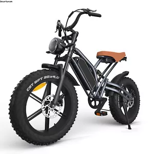 20" fette Reifen Elektrofahrrad für Erwachsene, Langlebiger 48 V 14AH Batterie - Bild 1 von 24