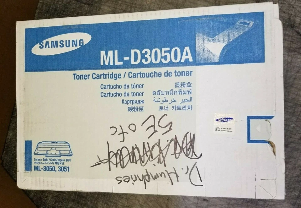 正品 三星 ML-D3050A 碳粉盒 全新 — 第 1/1 张图片