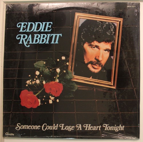 Eddie Rabbitt Lp Someone Could Lose A Heart Tonight On Quality - Sealed