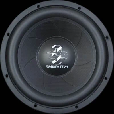 Ground Zero GZIW300 30cm Subwoofer 400 Watt RMS 12" Car Hifi 4 Ohm NEU OVP - Bild 1 von 3