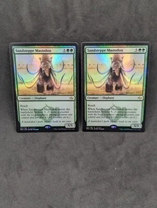 Sandsteppe Mastodon PROMO X2 LP Fate Reforged MTG - Picture 1 of 1