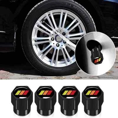 TOYOTA RETRO TYRE Red Bike Schrader Valve Caps Aluminum BMX CAP CAR VAN - Image 1 of 4