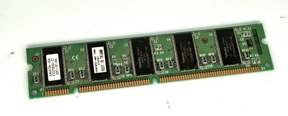 KINGSTON KTC2708/64 64MB SDRAM ECC PC-66 66Mhz Memory RM4-BIN45-2 - Image 1 of 2
