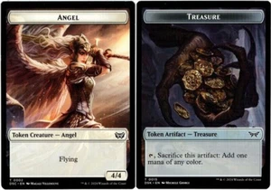 1x - ANGEL \\ TREASURE (#02/15) Token - CMR: Duskmourn: House of Horror MTG - Bild 1 von 1