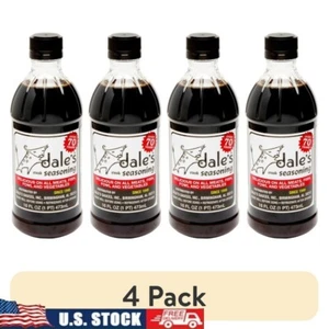 4 Pack Steak Seasoning Liquid Marinade Gluten Free No Cholesterol 16oz Bottles - Picture 1 of 10