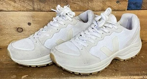 Veja Venturi Sneaker Womens US 8 EU 39 Alveomesh White Pierre Natural VT0102257A - Picture 1 of 9