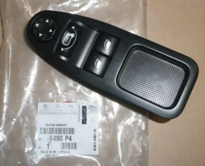 ORIGINAL BOUTON COMMANDE DE LEVE VITRE CITROEN JUMPY PEUGEOT EXPERT III 6490.P4 - Photo 1/3