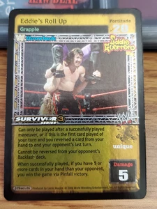 WWE WWF Raw Deal CCG - Eddie's Roll Up - SS3 - Ultra Rare - Picture 1 of 1