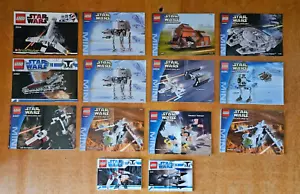 LEGO libretto di istruzioni Star Wars Mini Builds 4487 4489 4490 4491 4484 4488 - Foto 1 di 8