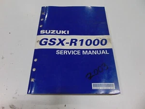 M18 99500-39240-03E Suzuki GSX-R1000 Service Manual 03 2003 AE - Picture 1 of 4