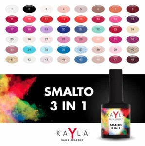 KAYLA 3 in 1 One Step Smalto Gel Semipermanente - 7 ml - Foto 1 di 1