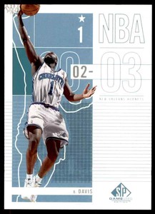 2002-03 SP Game Used Baron Davis #9
