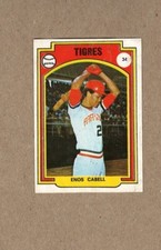 Enos Cabell 1972 Venezuelan Winter League Sticker #34 Very Rare