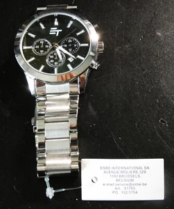 Armbanduhr von ET "Smaragd" - Chronographen-Funktion - neu - Bild 1 von 16