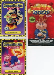 GARBAGE PAIL KIDS FLASHBACK Series 2 COMPLETE "A" 80-Sticker Set 1-80A + WRAPPER - Picture 1 of 1