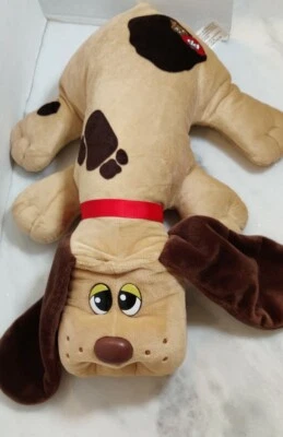 Hasbro Pound Puppies 18" Stuffed Dog Puppy Brown Spots Large Plush Retro 2019 - Image 1 of 4