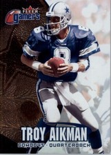 2000 Fleer Gamers Football #61 Troy Aikman - Dallas Cowboys