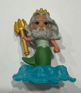 2022 McDonald's Happy Meal Toy King Triton Little Mermaid #3 Disney Roller - Picture 1 of 8