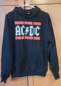 AC/DC Official Black Hoodie HERREN Lightning Bolt small unisex  - Bild 1 von 5