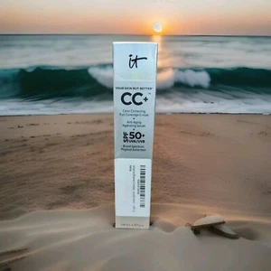 It Cosmetics Your Skin But Better CC Cream - 1.08 oz MEDIUM NIB Authentic Sealed - Picture 1 of 7